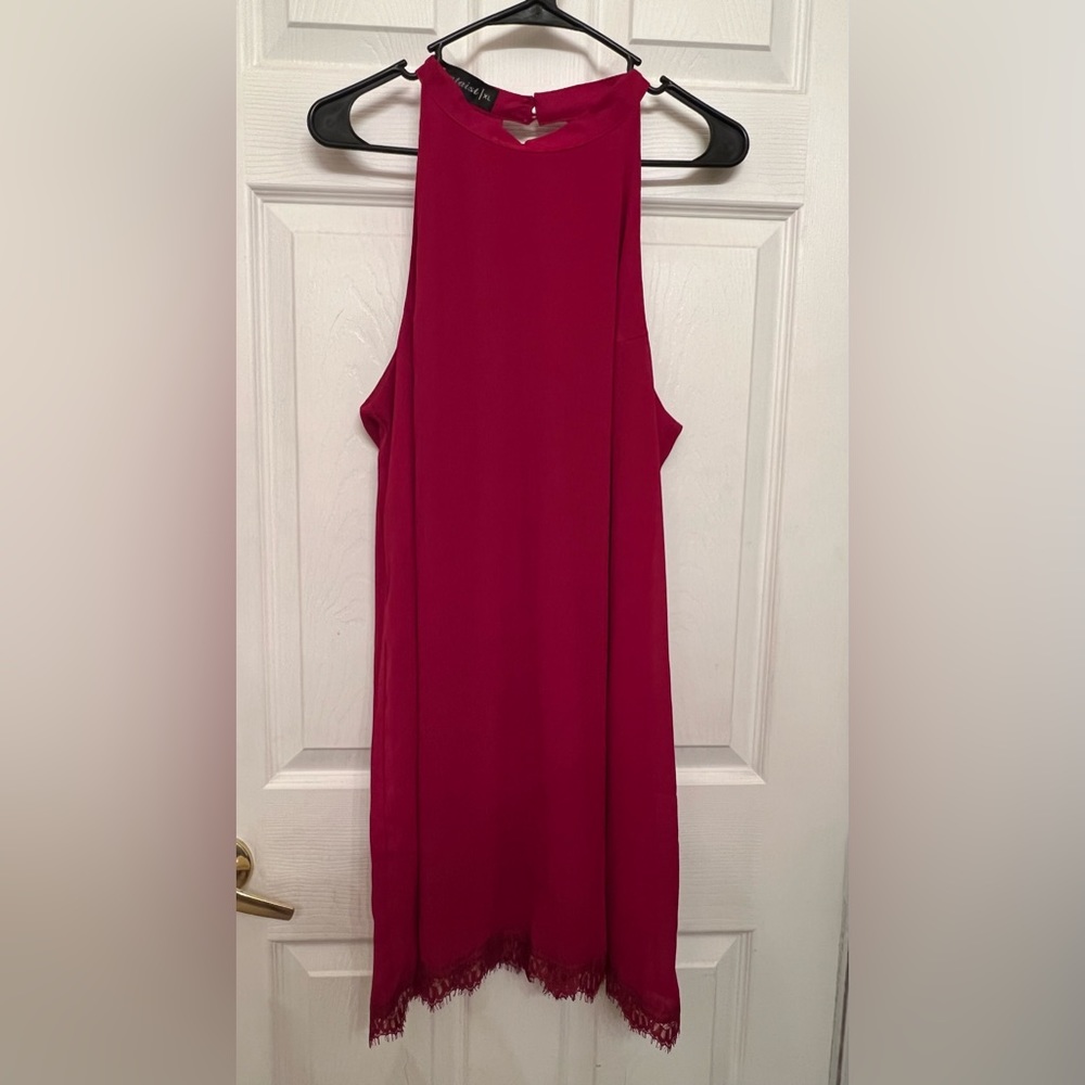 Red dress